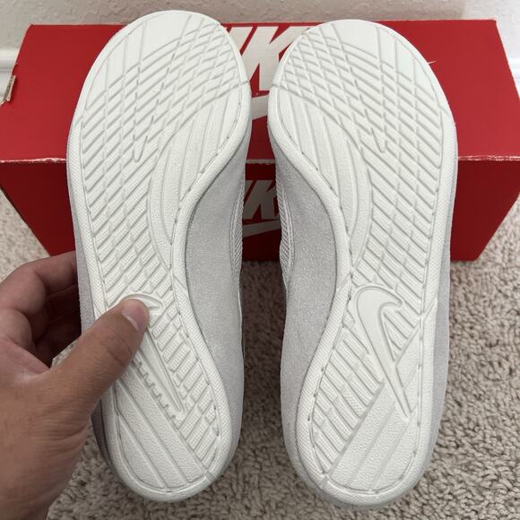 Nike SpeedSweep 7 White Metallic Silve Wrestling Shoes 366683-100 Men Size 8 New - Picture 8 of 9